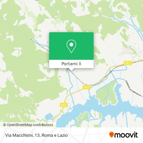 Mappa Via Macchioni, 13