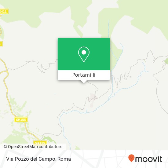 Mappa Via Pozzo del Campo