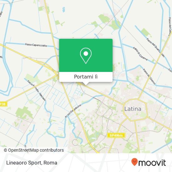 Mappa Lineaoro Sport