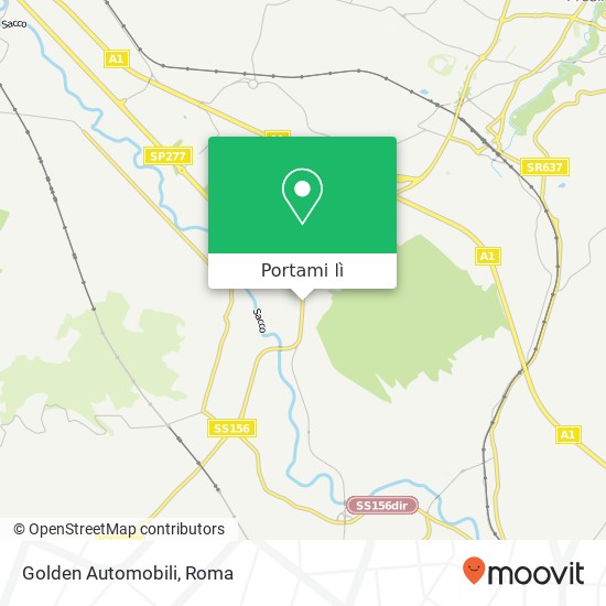 Mappa Golden Automobili