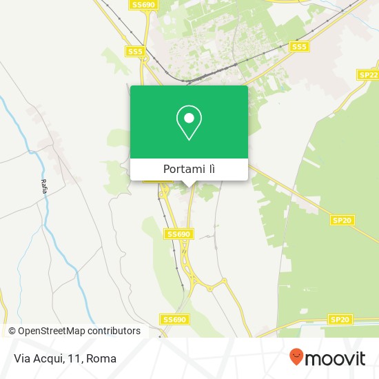 Mappa Via Acqui, 11