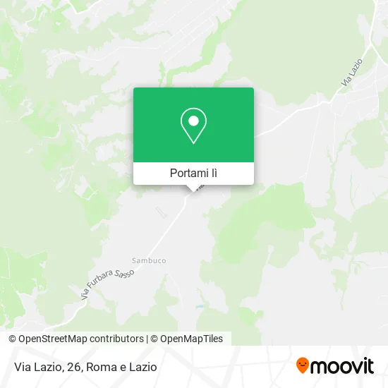Mappa Via Lazio, 26