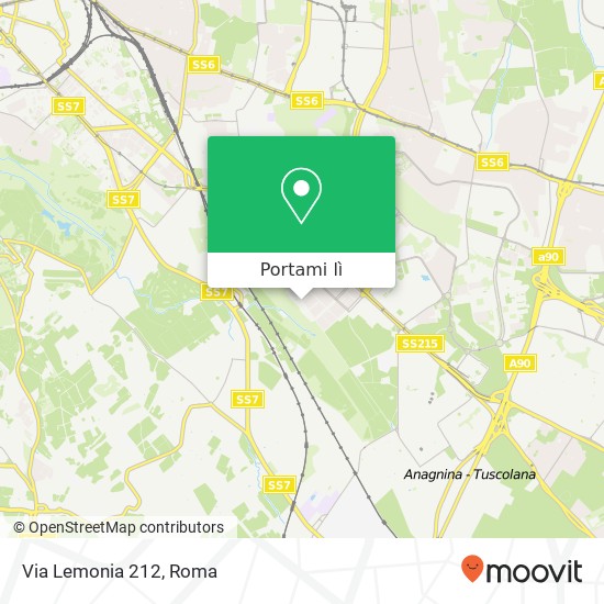 Mappa Via Lemonia  212