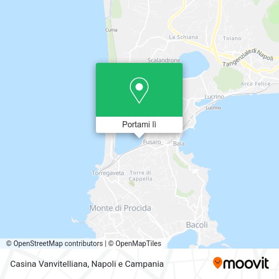 Mappa Casina Vanvitelliana