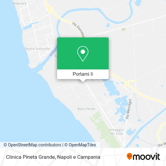 Mappa Clinica Pineta Grande
