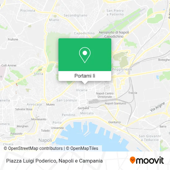 Mappa Piazza Luigi Poderico