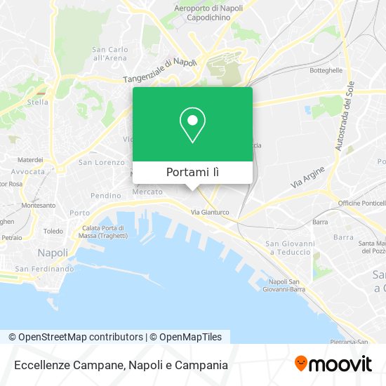 Mappa Eccellenze Campane