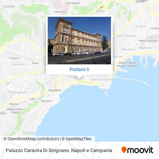 Mappa Palazzo Caravita Di Sirignano