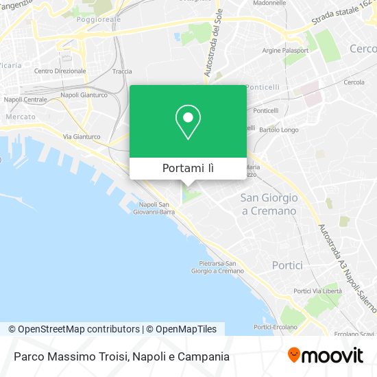 Mappa Parco Massimo Troisi