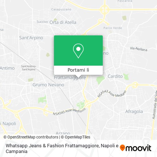 Mappa Whatsapp Jeans & Fashion Frattamaggiore
