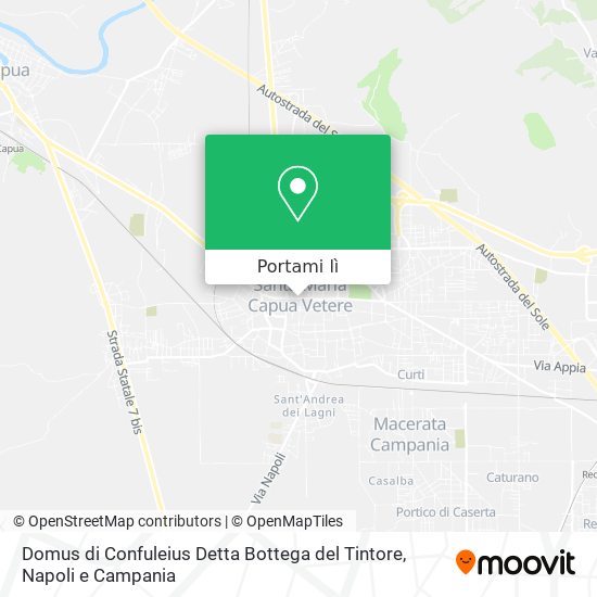 Mappa Domus di Confuleius Detta Bottega del Tintore