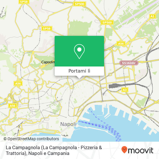 Mappa La Campagnola (La Campagnola - Pizzeria & Trattoria)