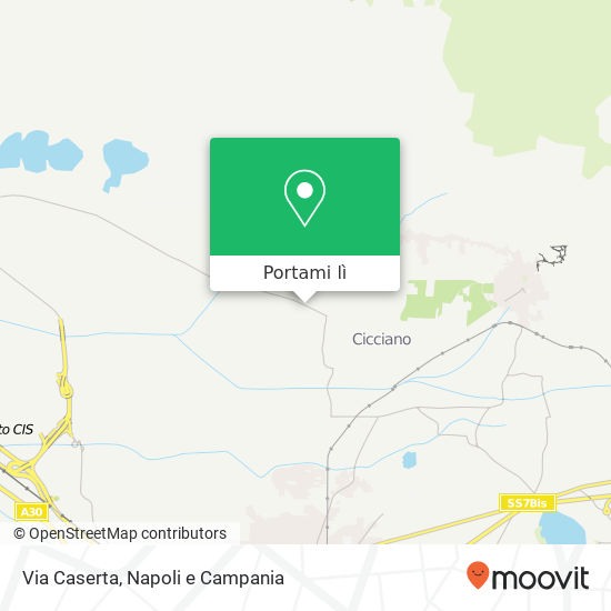 Mappa Via Caserta
