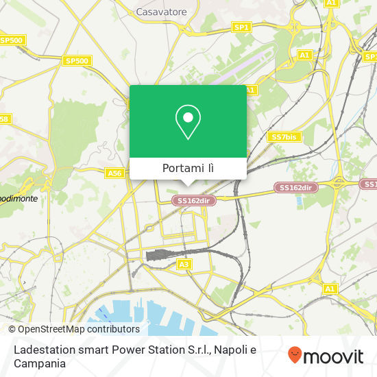 Mappa Ladestation smart Power Station S.r.l.