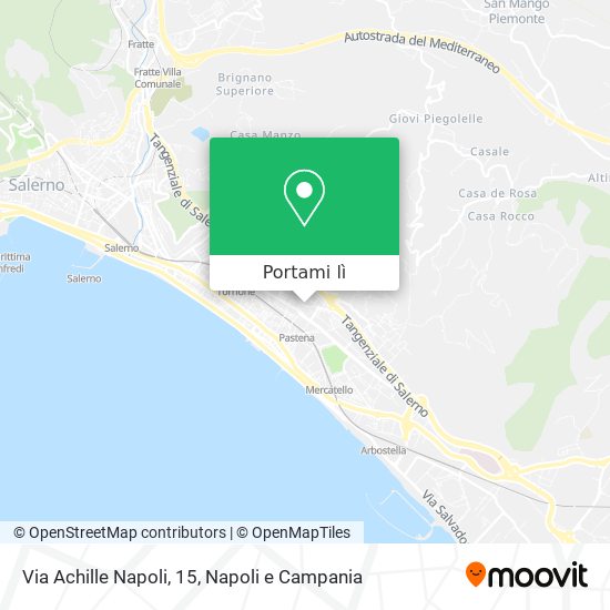 Mappa Via Achille Napoli, 15