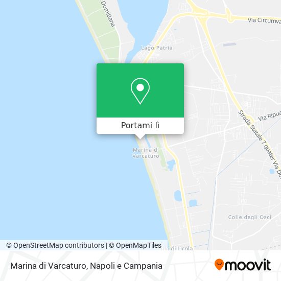 Mappa Marina di Varcaturo