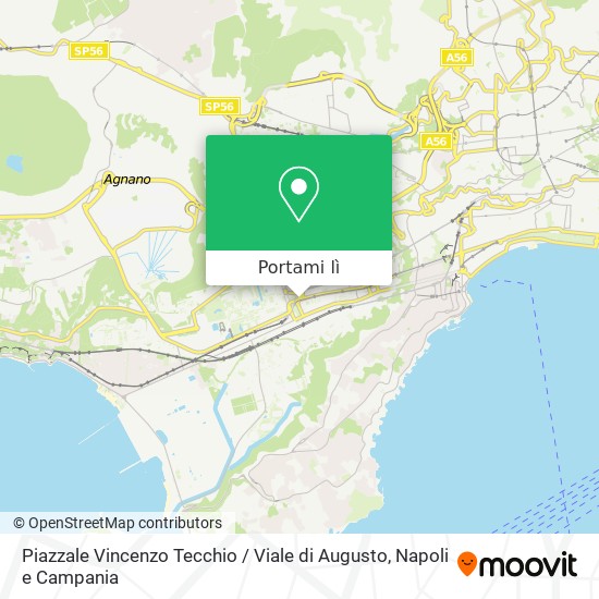 Mappa Piazzale Vincenzo Tecchio / Viale di Augusto