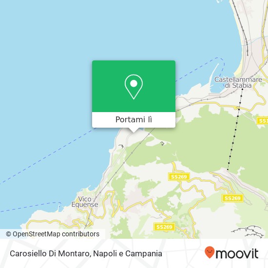 Mappa Carosiello Di Montaro