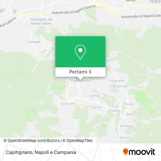 Mappa Capitignano