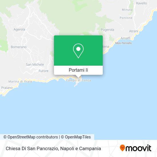 Mappa Chiesa Di San Pancrazio