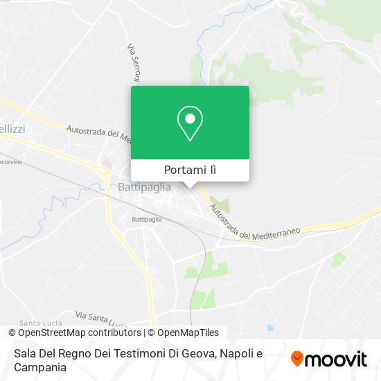 Mappa Sala Del Regno Dei Testimoni Di Geova