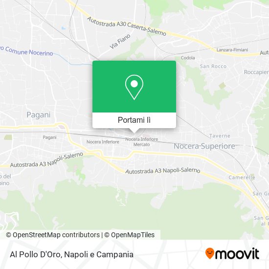 Mappa Al Pollo D'Oro