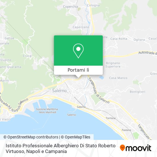 Mappa Istituto Professionale Alberghiero Di Stato Roberto Virtuoso