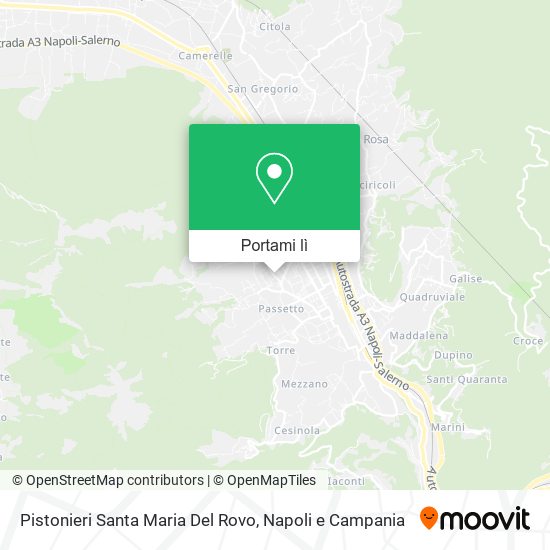 Mappa Pistonieri Santa Maria Del Rovo