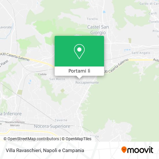 Mappa Villa Ravaschieri