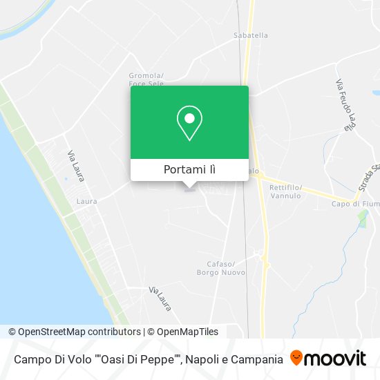 Mappa Campo Di Volo ""Oasi Di Peppe""