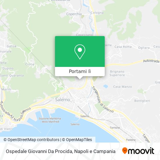 Mappa Ospedale Giovanni Da Procida
