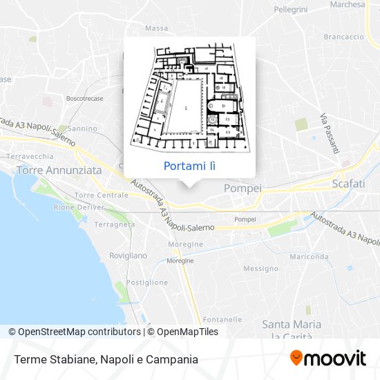 Mappa Terme Stabiane