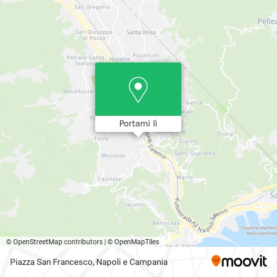 Mappa Piazza San Francesco