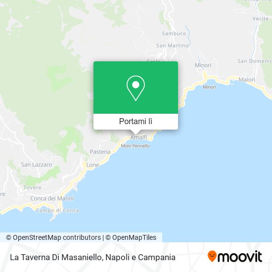 Mappa La Taverna Di Masaniello