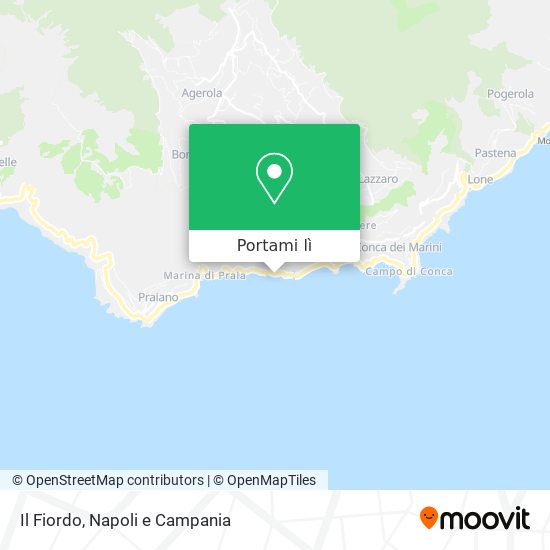 Mappa Il Fiordo