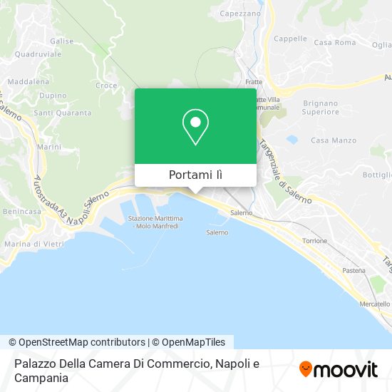 Mappa Palazzo Della Camera Di Commercio