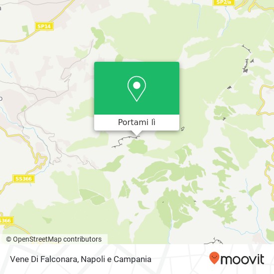 Mappa Vene Di Falconara