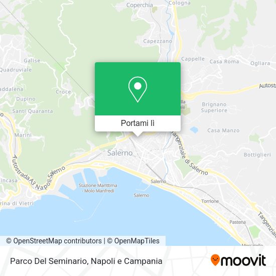 Mappa Parco Del Seminario