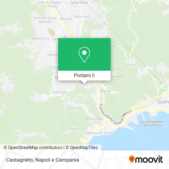 Mappa Castagneto