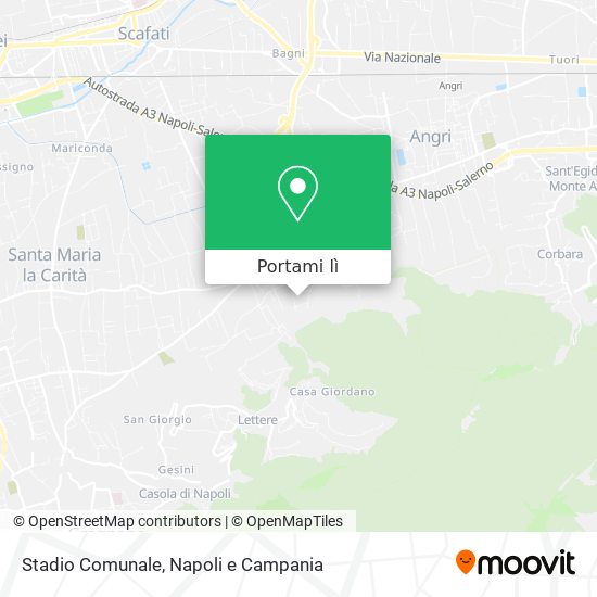 Mappa Stadio Comunale