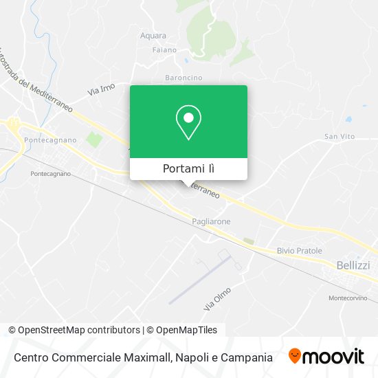 Mappa Centro Commerciale Maximall