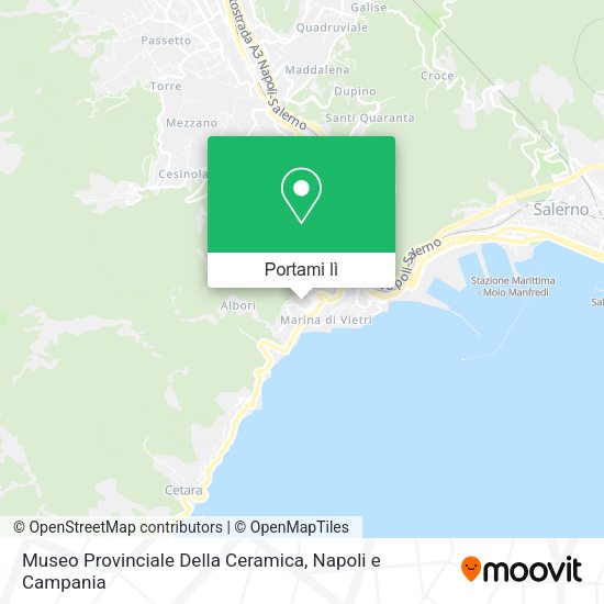 Mappa Museo Provinciale Della Ceramica