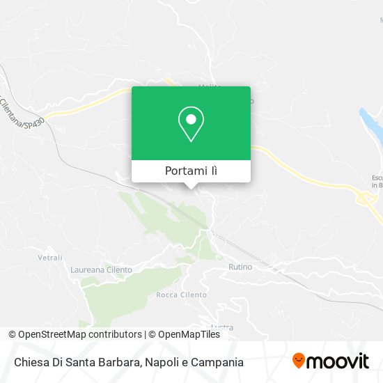 Mappa Chiesa Di Santa Barbara