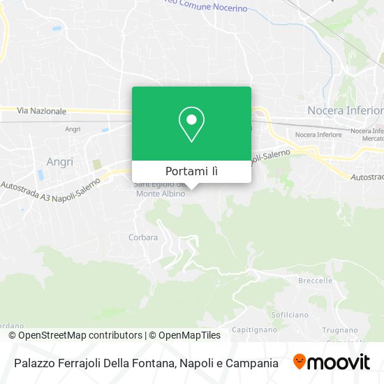 Mappa Palazzo Ferrajoli Della Fontana