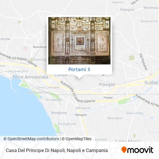 Mappa Casa Del Principe Di Napoli