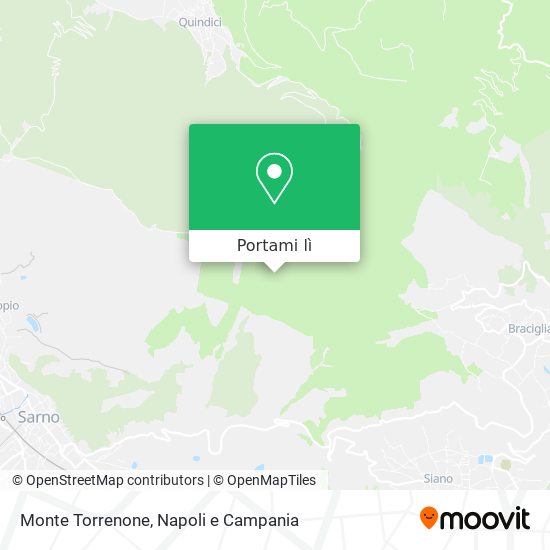 Mappa Monte Torrenone