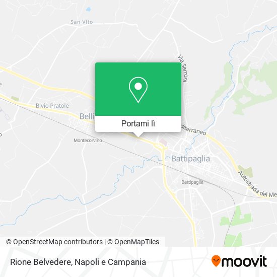 Mappa Rione Belvedere