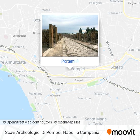 Mappa Scavi Archeologici Di Pompei