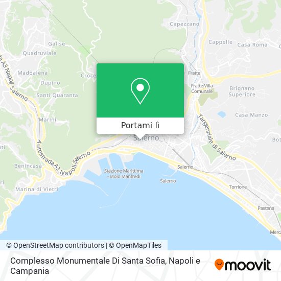 Mappa Complesso Monumentale Di Santa Sofia