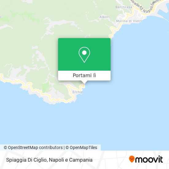 Mappa Spiaggia Di Ciglio